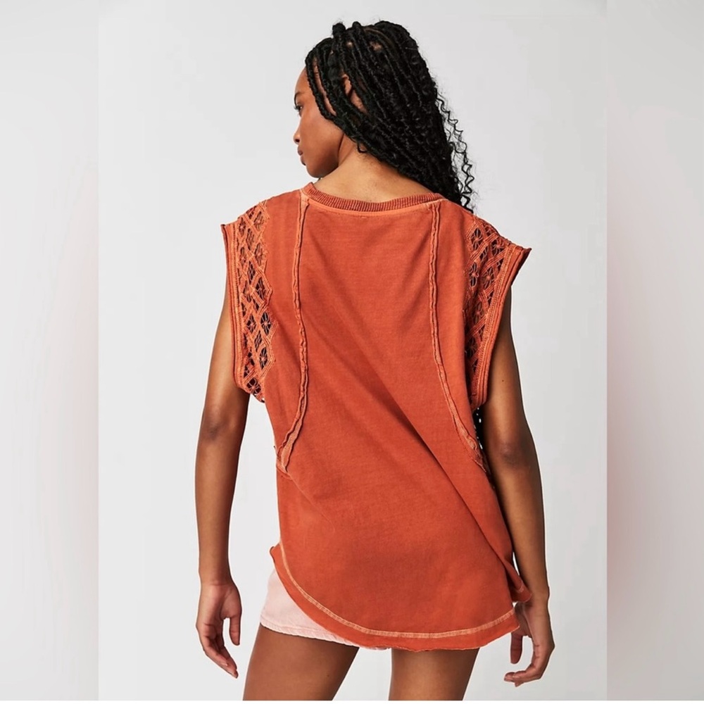 Free People Table For Two Tee. - Picture 2 of 4